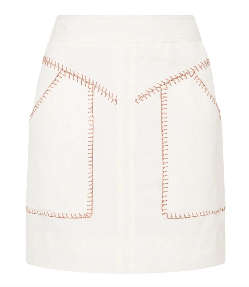 Aje - Sahara Barbstich Mini Skirt