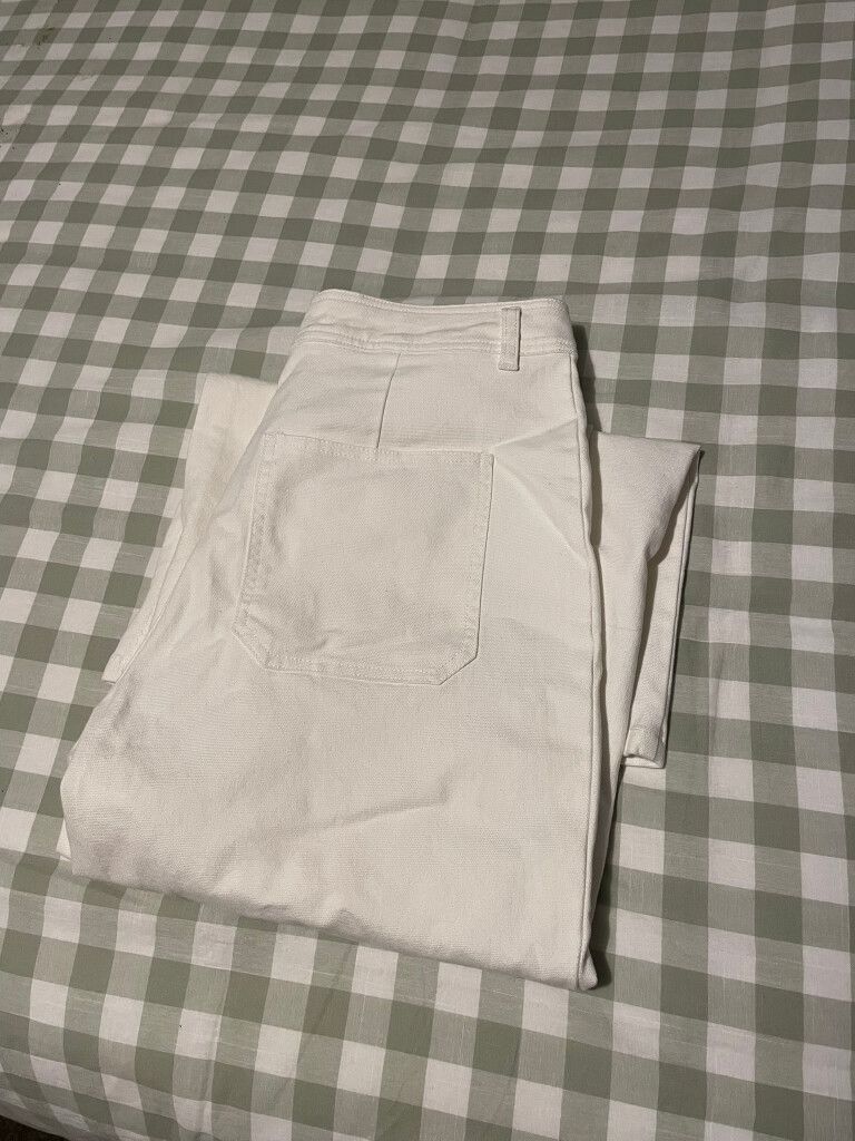 White Wide leg Jeans