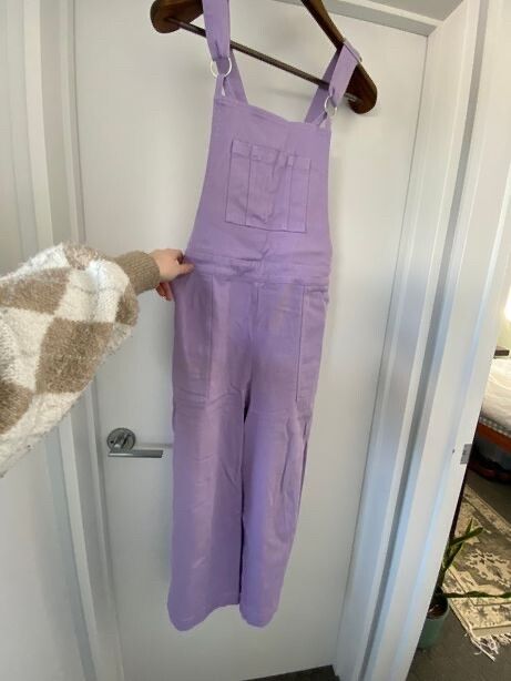 Lavender Overalls