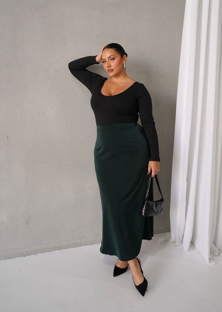 Bianca Slip Midi Skirt