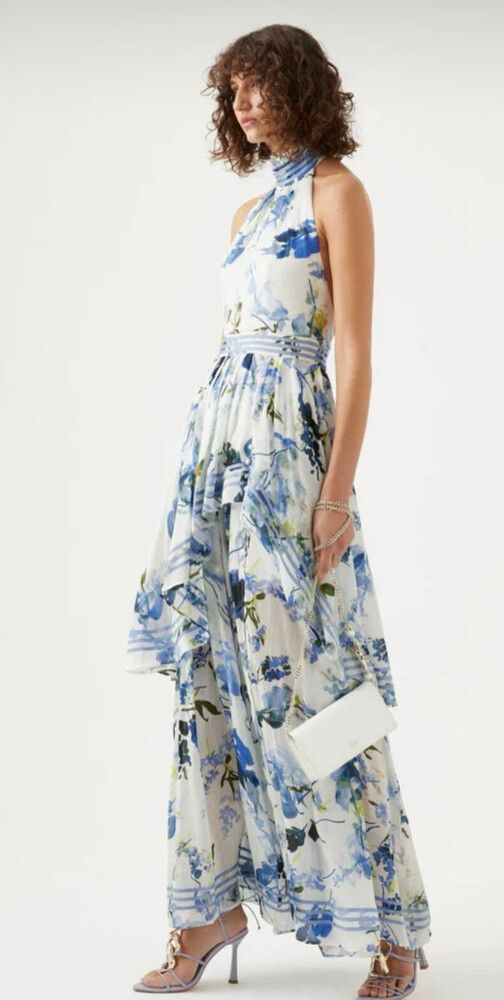 aje blue floral dress Molly Mini Dress in Magnolia Toile  Draper James