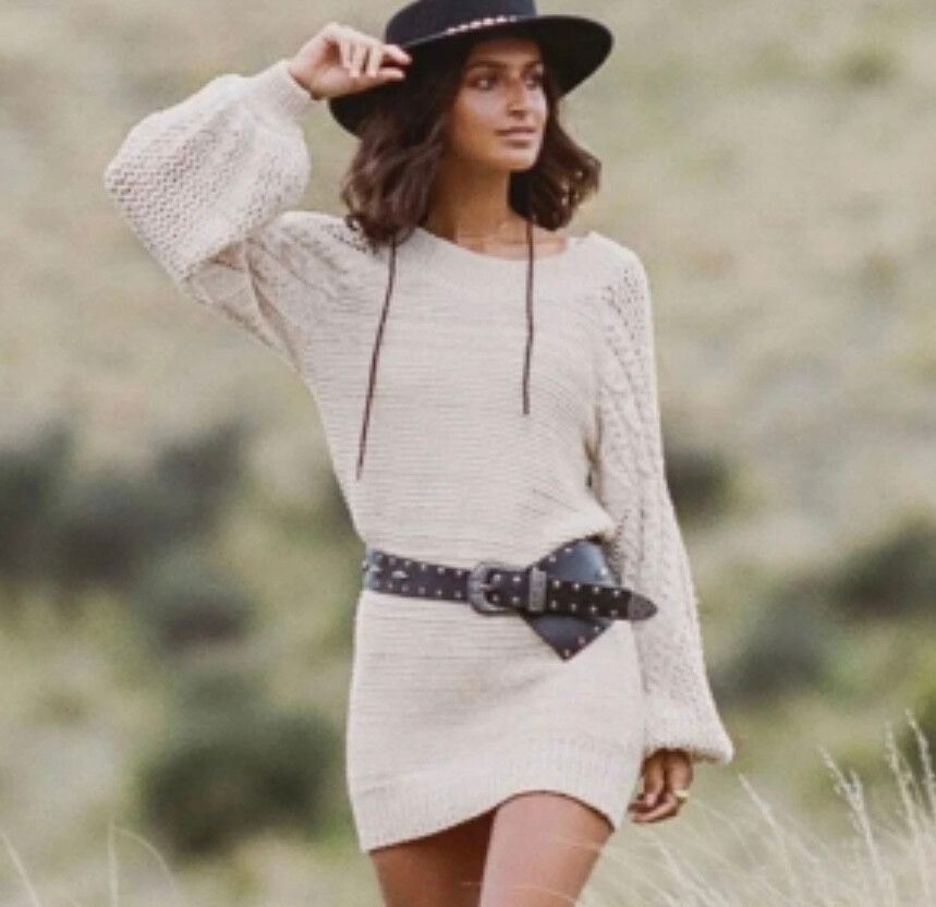 Spell & The Gypsy Collective - Spell & The Gypsy Sweater Dress on Designer Wardrobe Spell & The Gypsy Collective - Spell & The Gypsy Sweater Dress on Designer Wardrobe