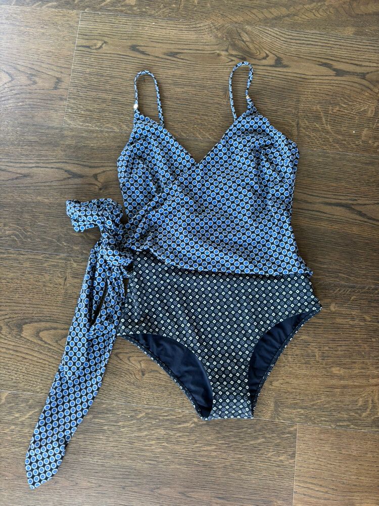 Stella McCartney Blue Pattern Swimsuit