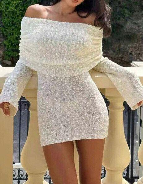 Off Shoulder Mini Dress
