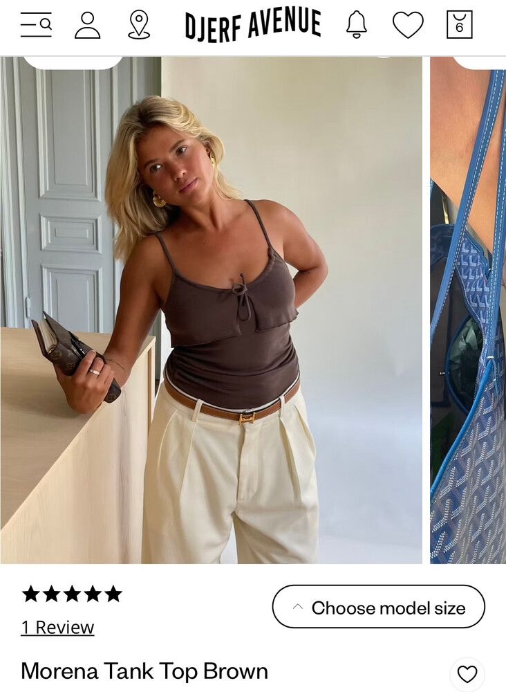 Morena Tank Top Brown