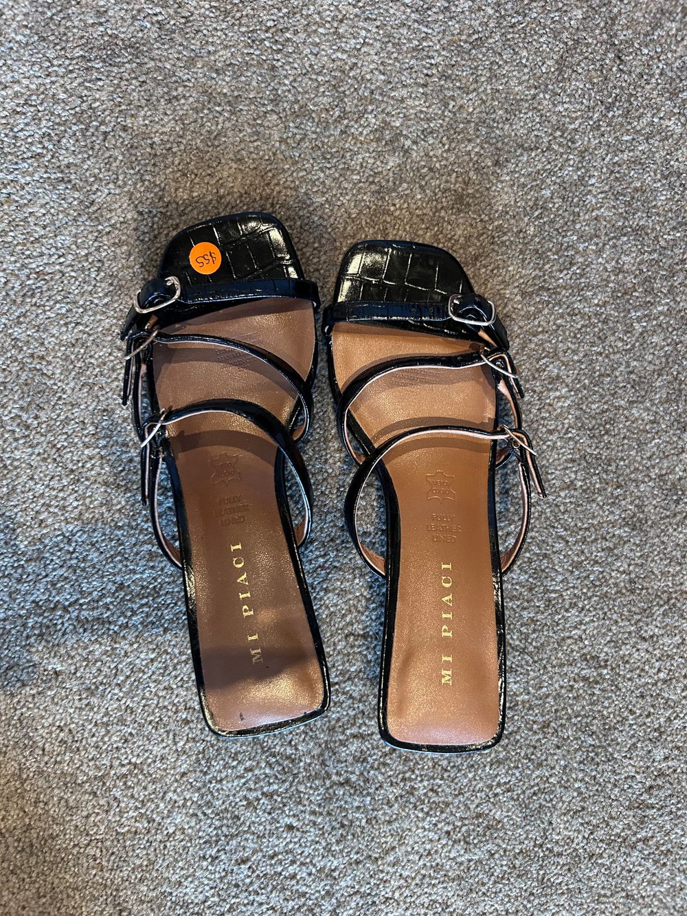 Mi Piaci Strappy Kitten Heels