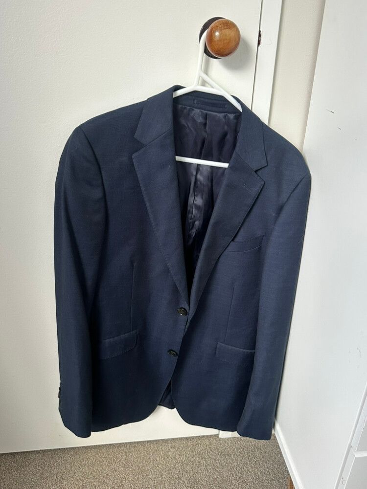 Barkers Suit Jacket Navy