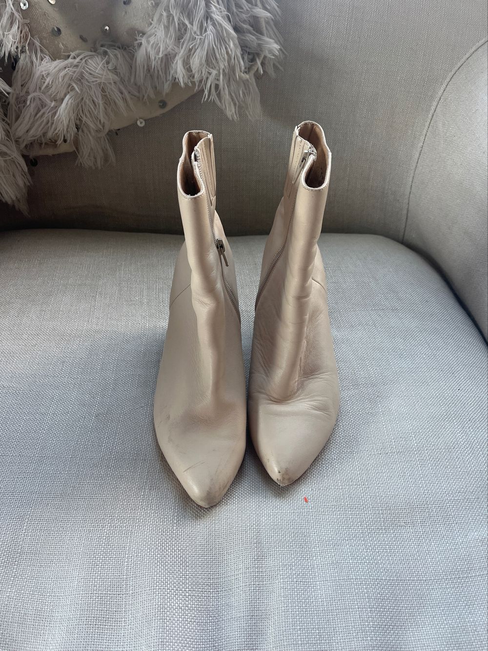 Italian Leather Sock Boots