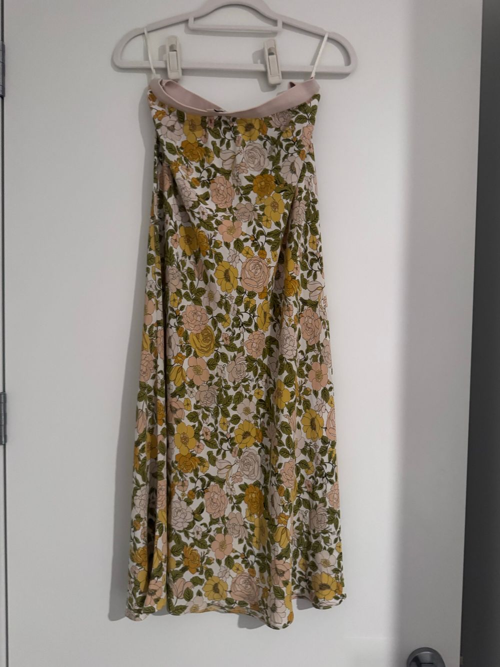 Bec + Bridge White Floral Skirt