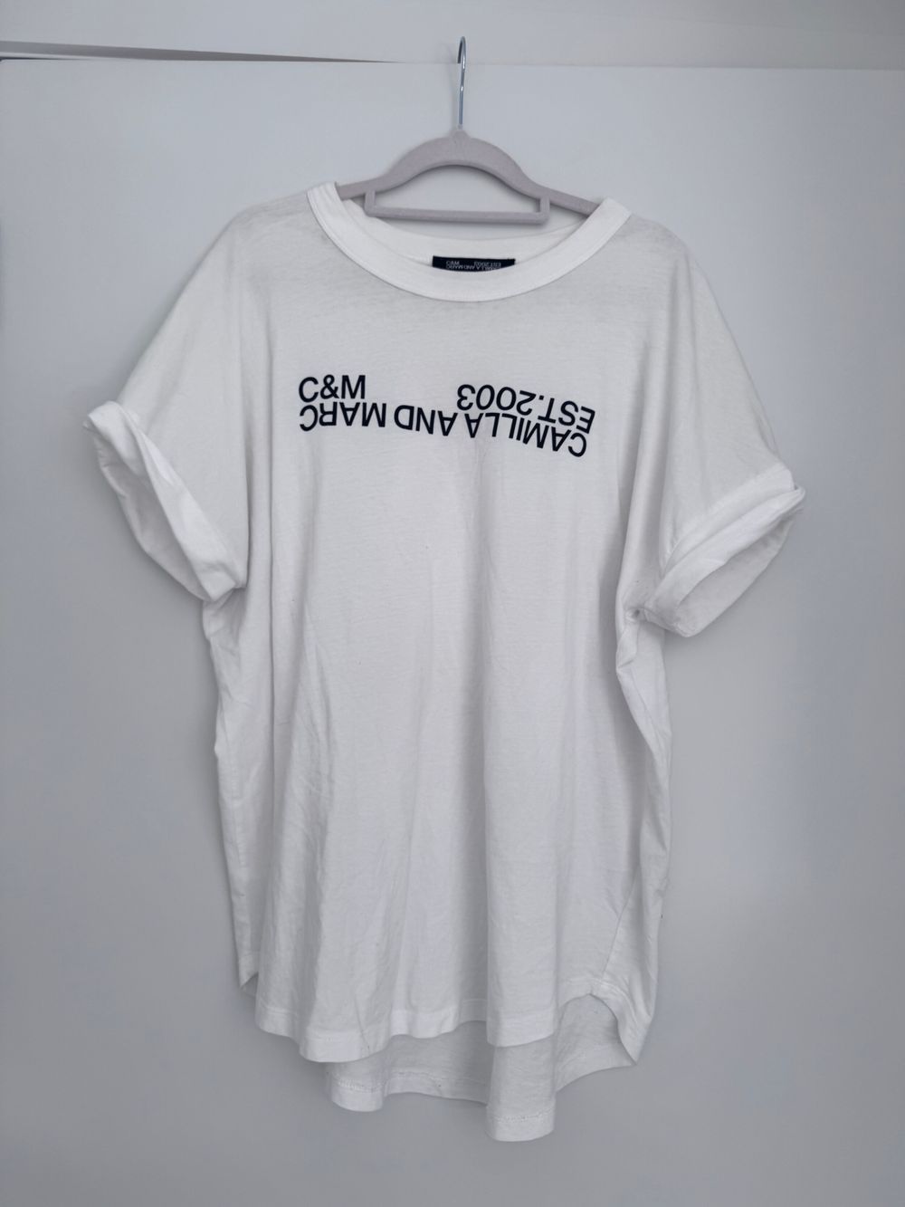 C&M Camilla and Marc White T-Shirt