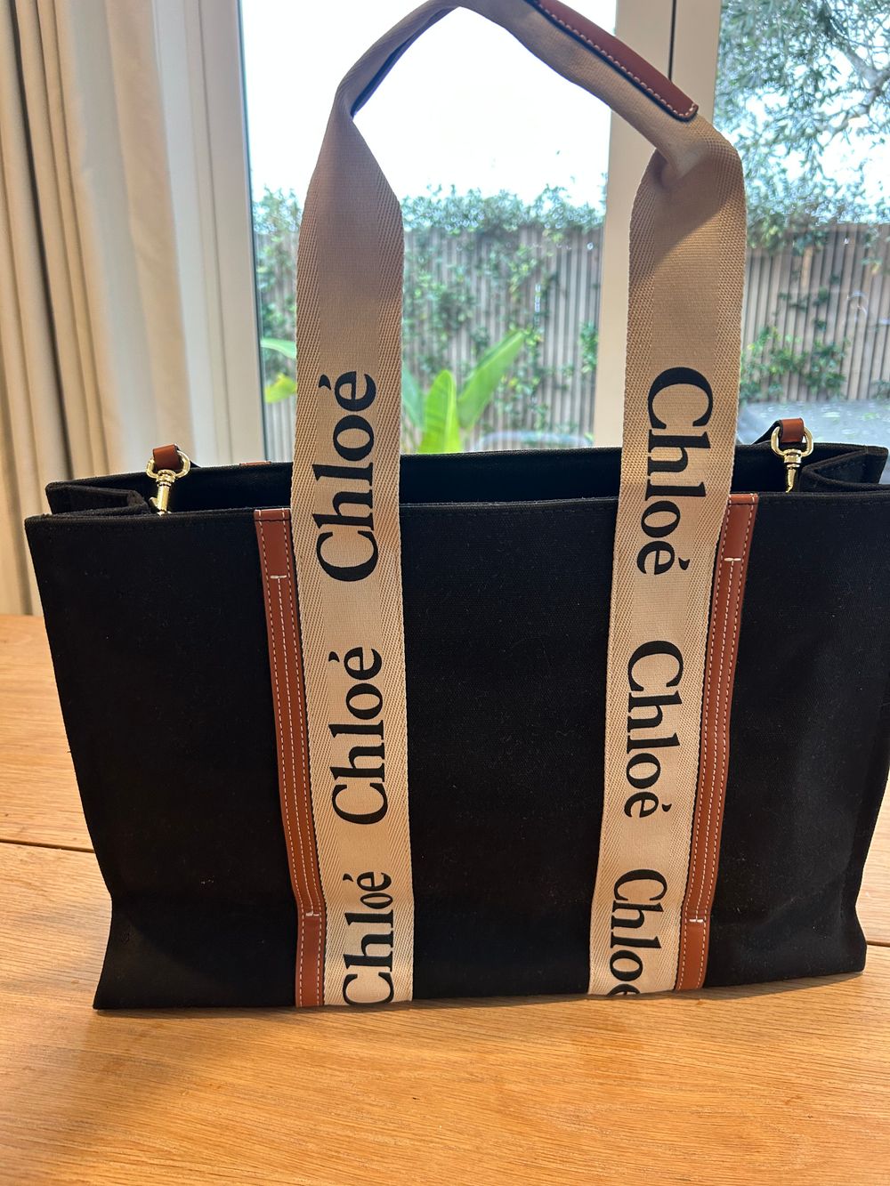 Chloe Woody Tote Bag - Brand New