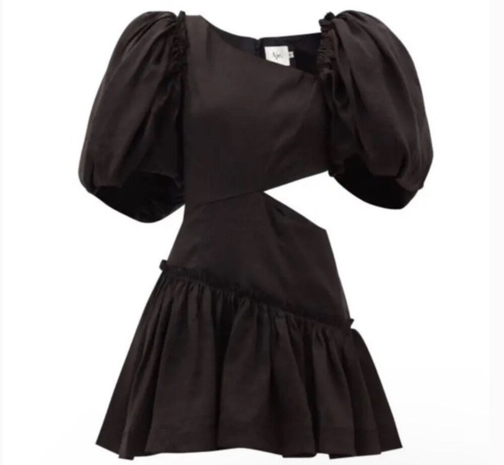 all saints black maxi dress Black Cut Out Maxi Dress