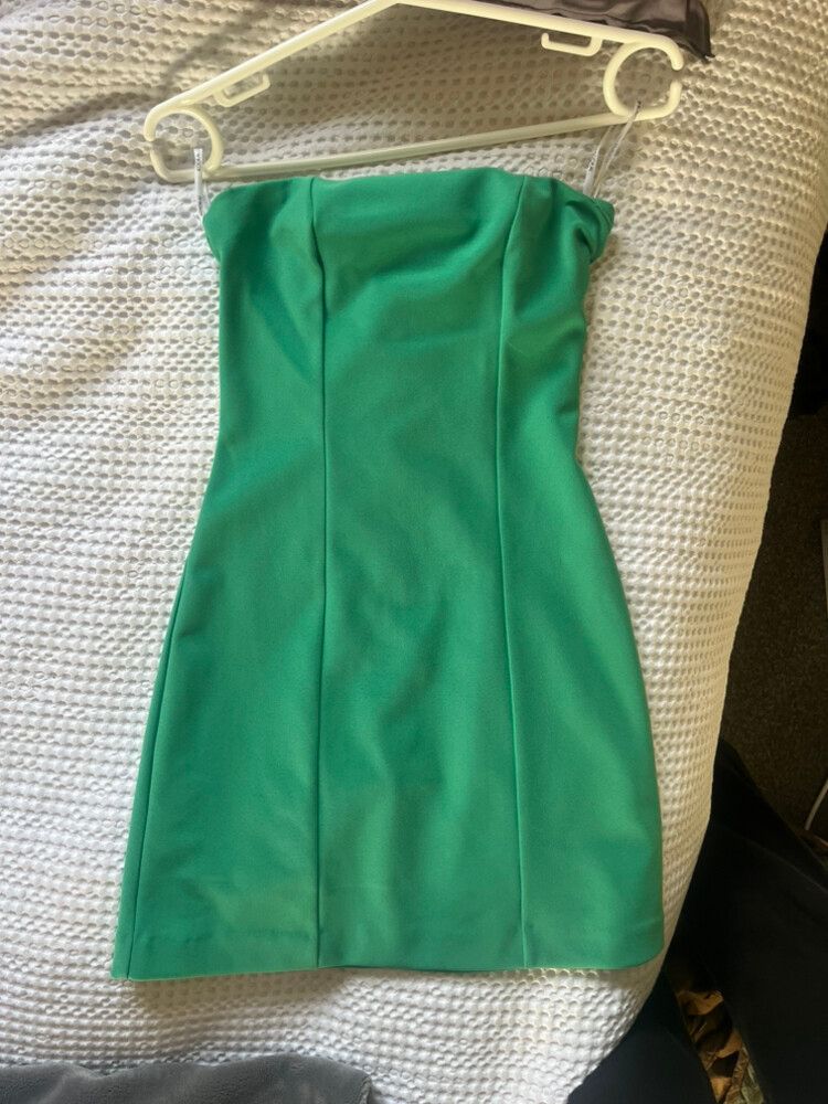 Kookai - Kookai Green Mini Dress on Designer Wardrobe
