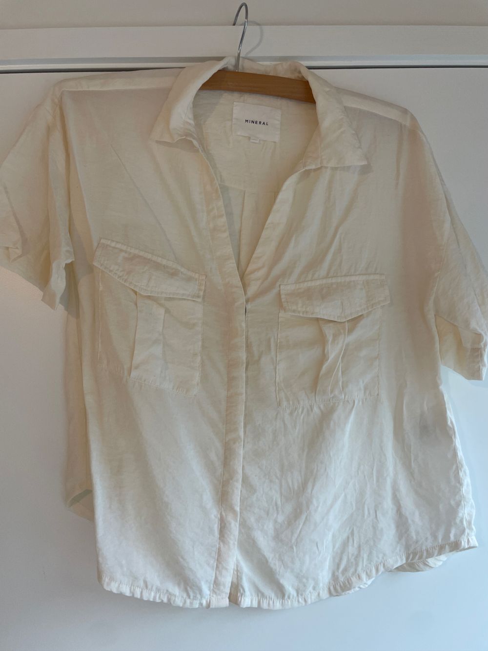 Mineral Size 10 Cream Shirt