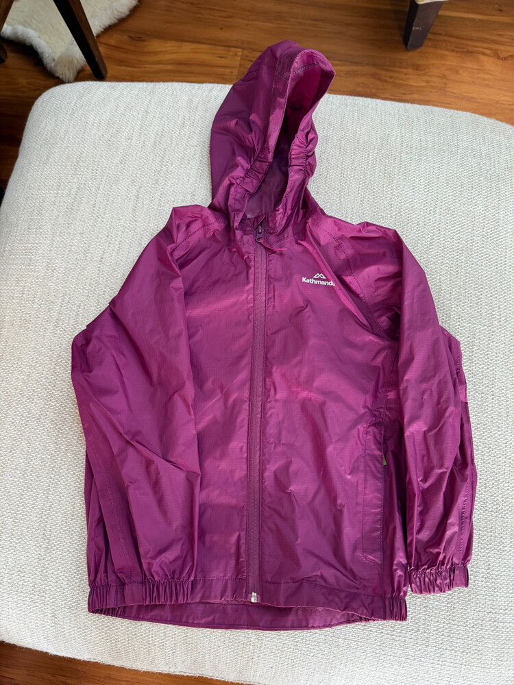 Kids Kathmandu Purple Rain Jacket