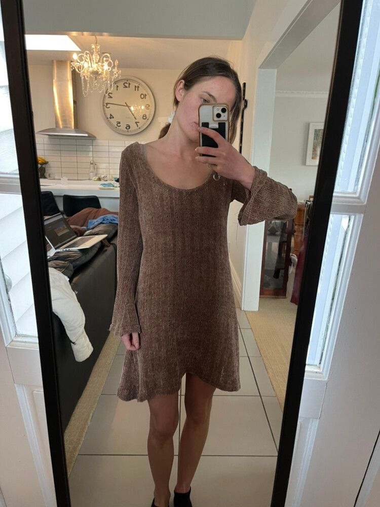 princess polly baby blue dress Long Sleeve Fall Dresses main image 1
