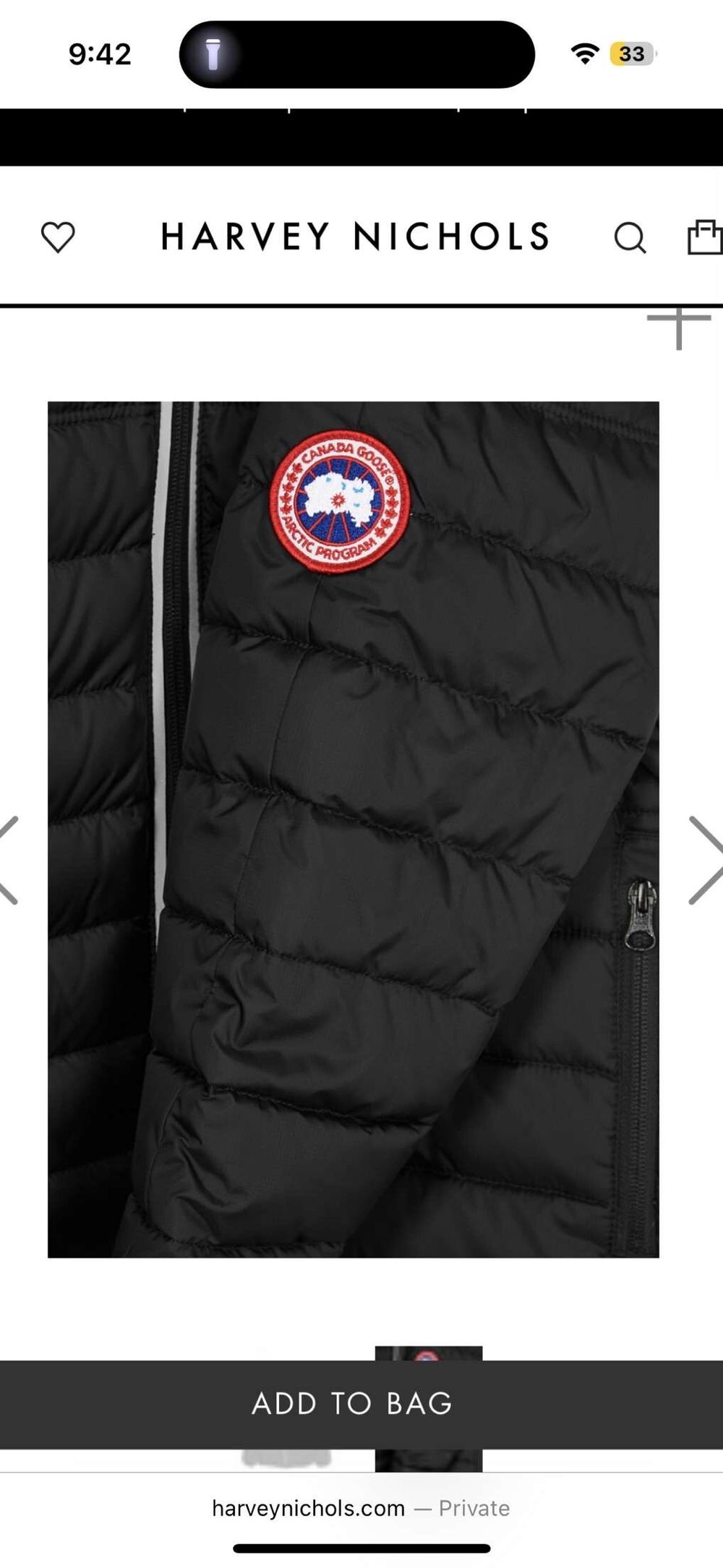Canada Goose Black Jacket