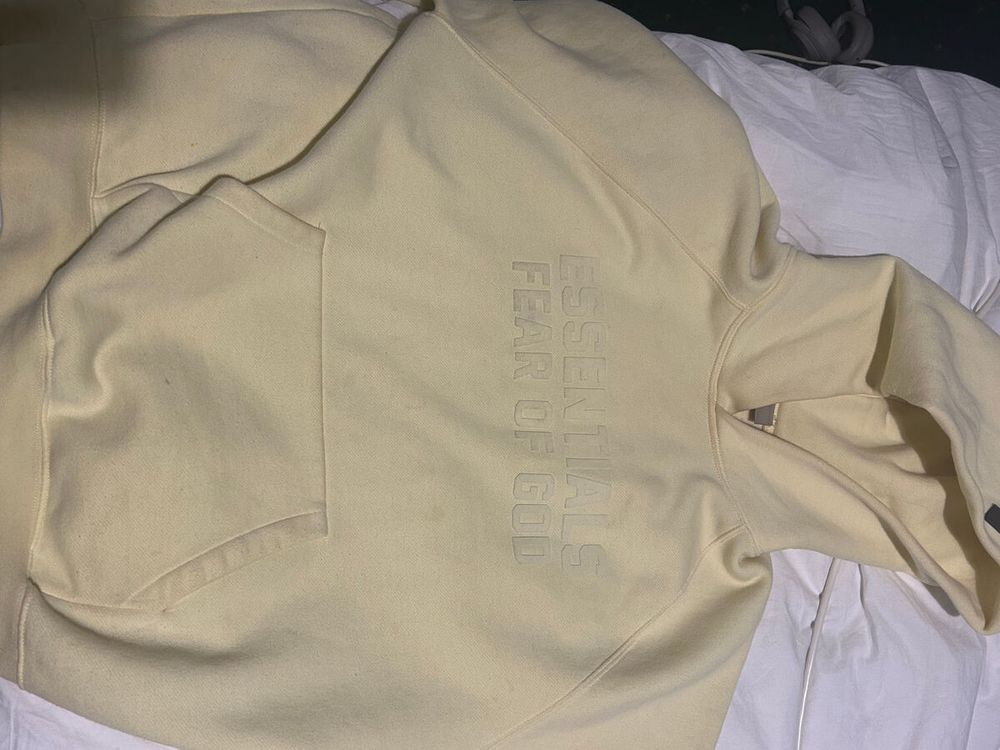Essentials Yellow Hoodie
