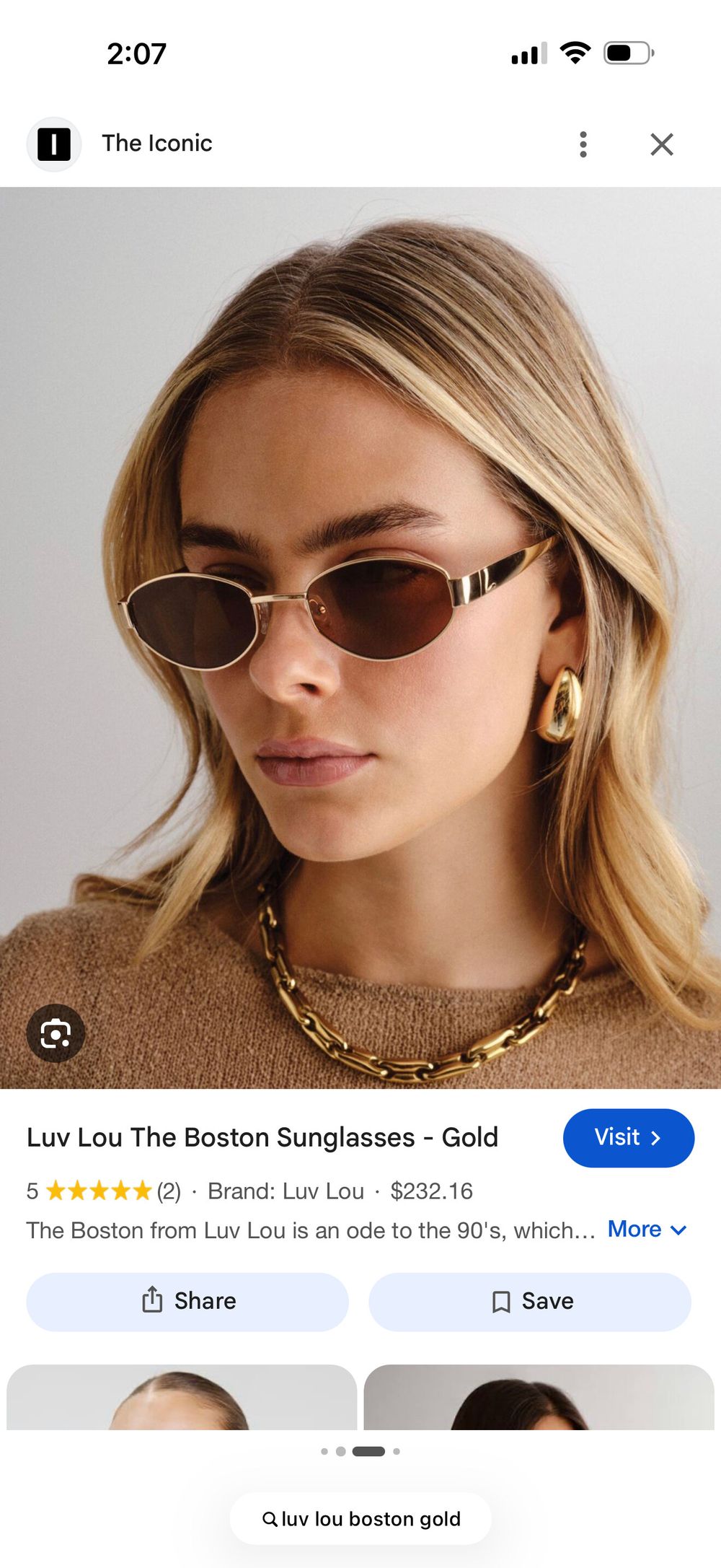 Luv Lou - The Boston Sunglasses
