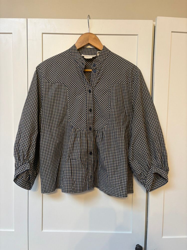 Karen Walker Gingham Blouse