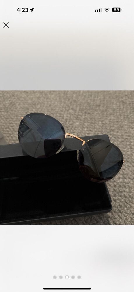 Sunglasses Gold Trim