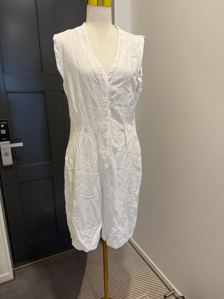 Morrison White Playsuit
