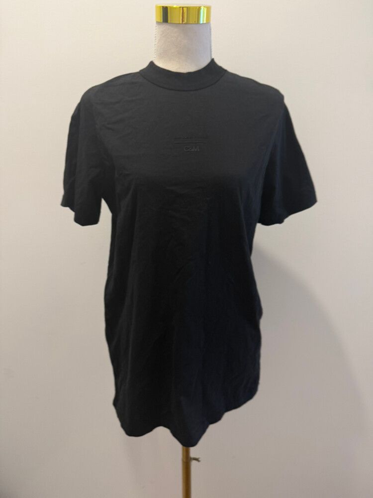 Camilla and Marc Black Longline Tee