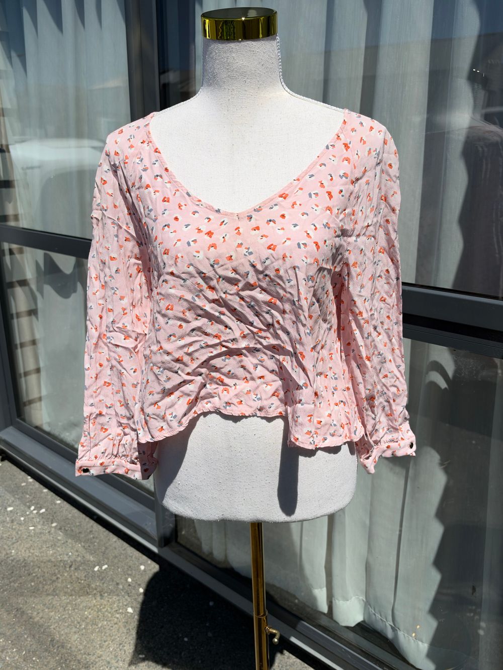 RUBY Pink Printed Blouse