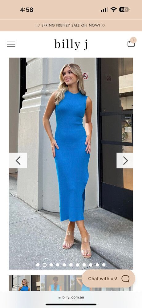 Billy J Boutique - Mae Knit Dress on Designer Wardrobe