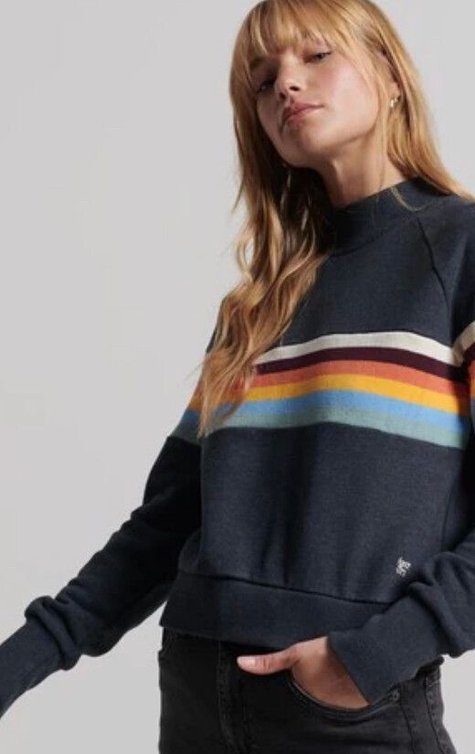 Super Dry Retro Vibe Jumper