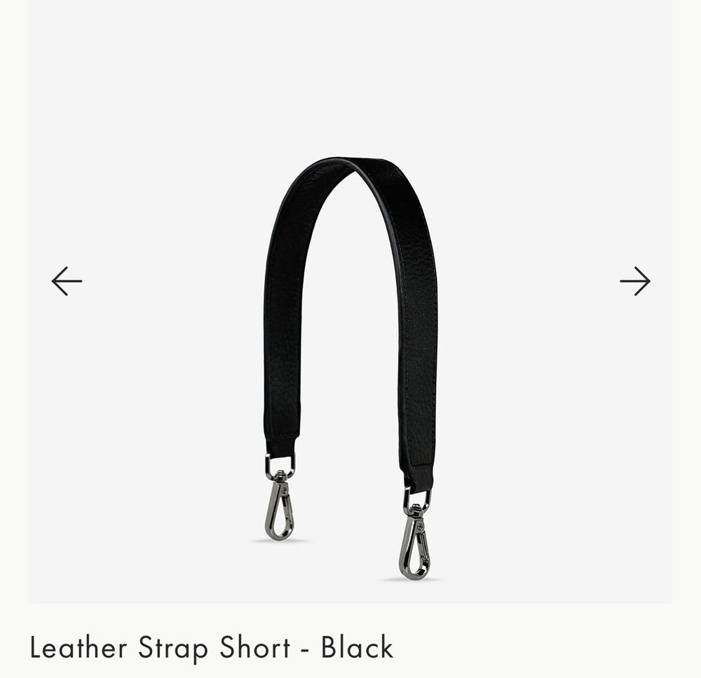 Status Anxiety Leather Strap Short