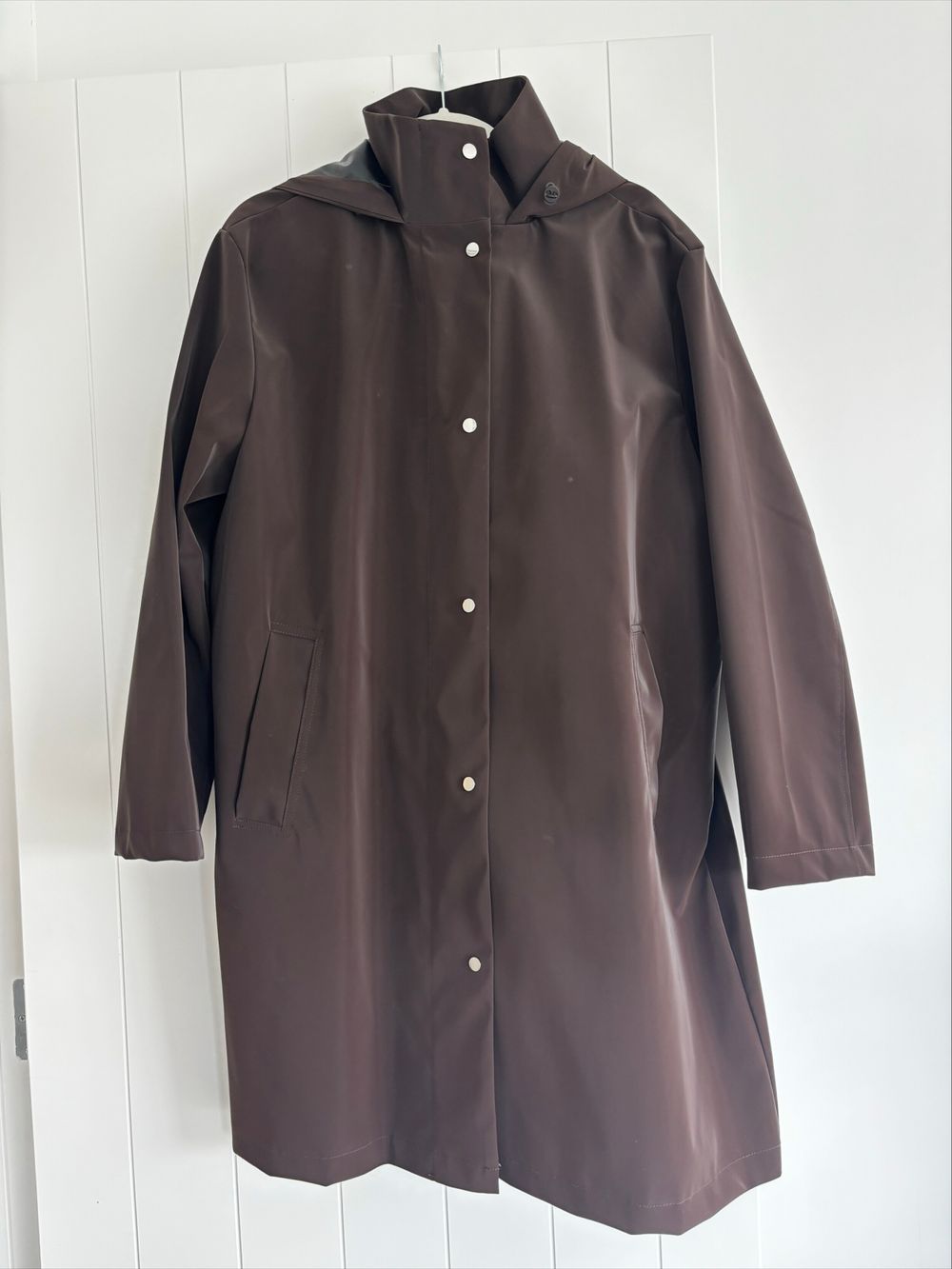 Zara brown rain jacket (size L)