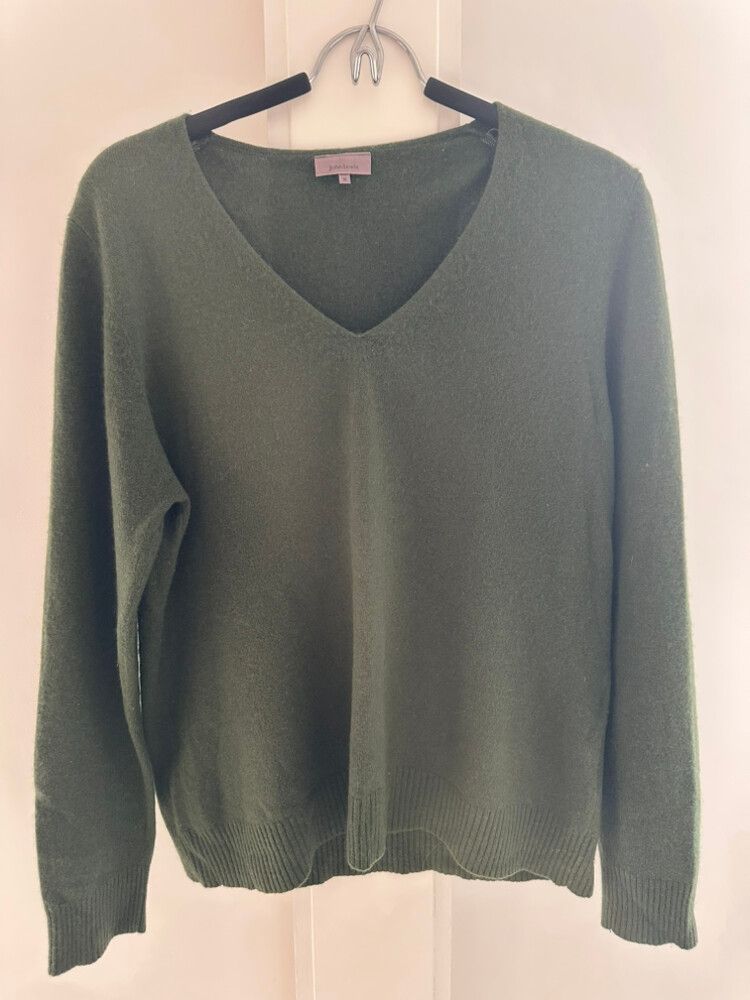 John Lewis Green Cashmere Jumper