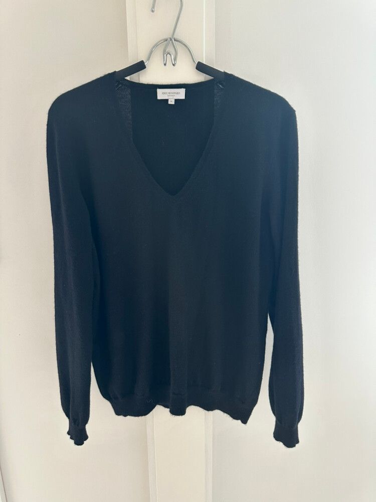 Eric Bompard Black Cashmere Jumper