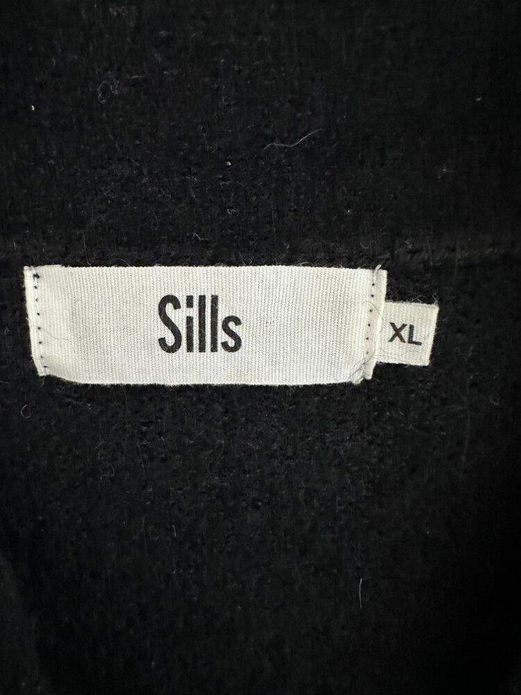 Sills Black V-Neck Knit Jumper