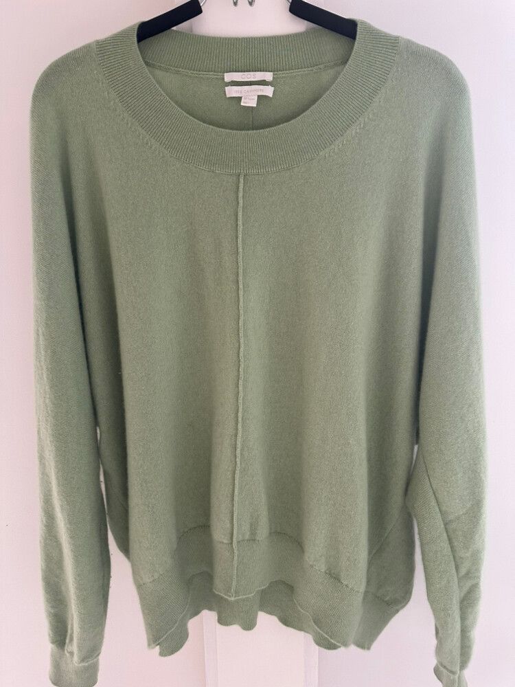 COS Green Cashmere Jumper