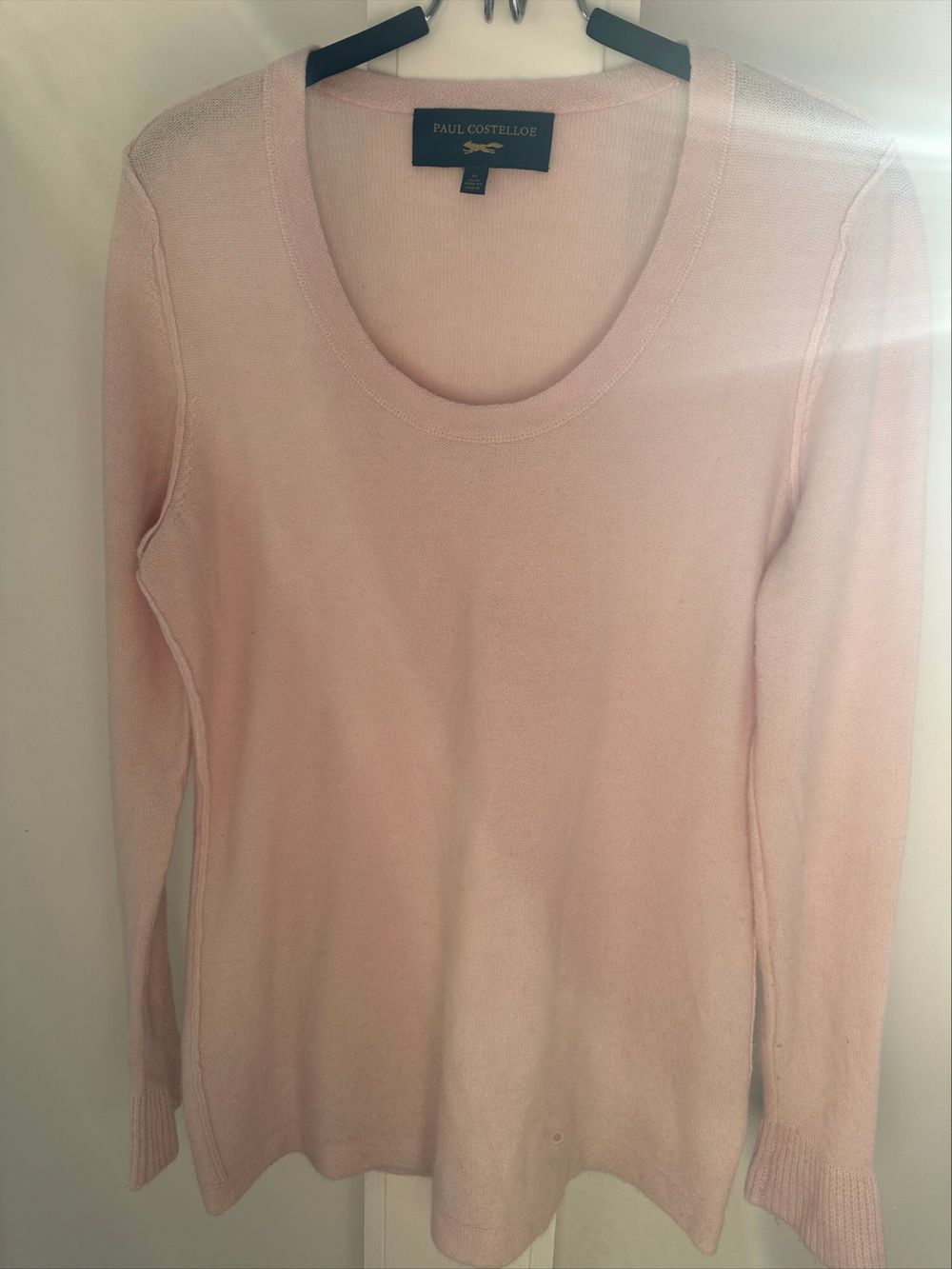 Paul Costelloe Pink Cashmere Jumper