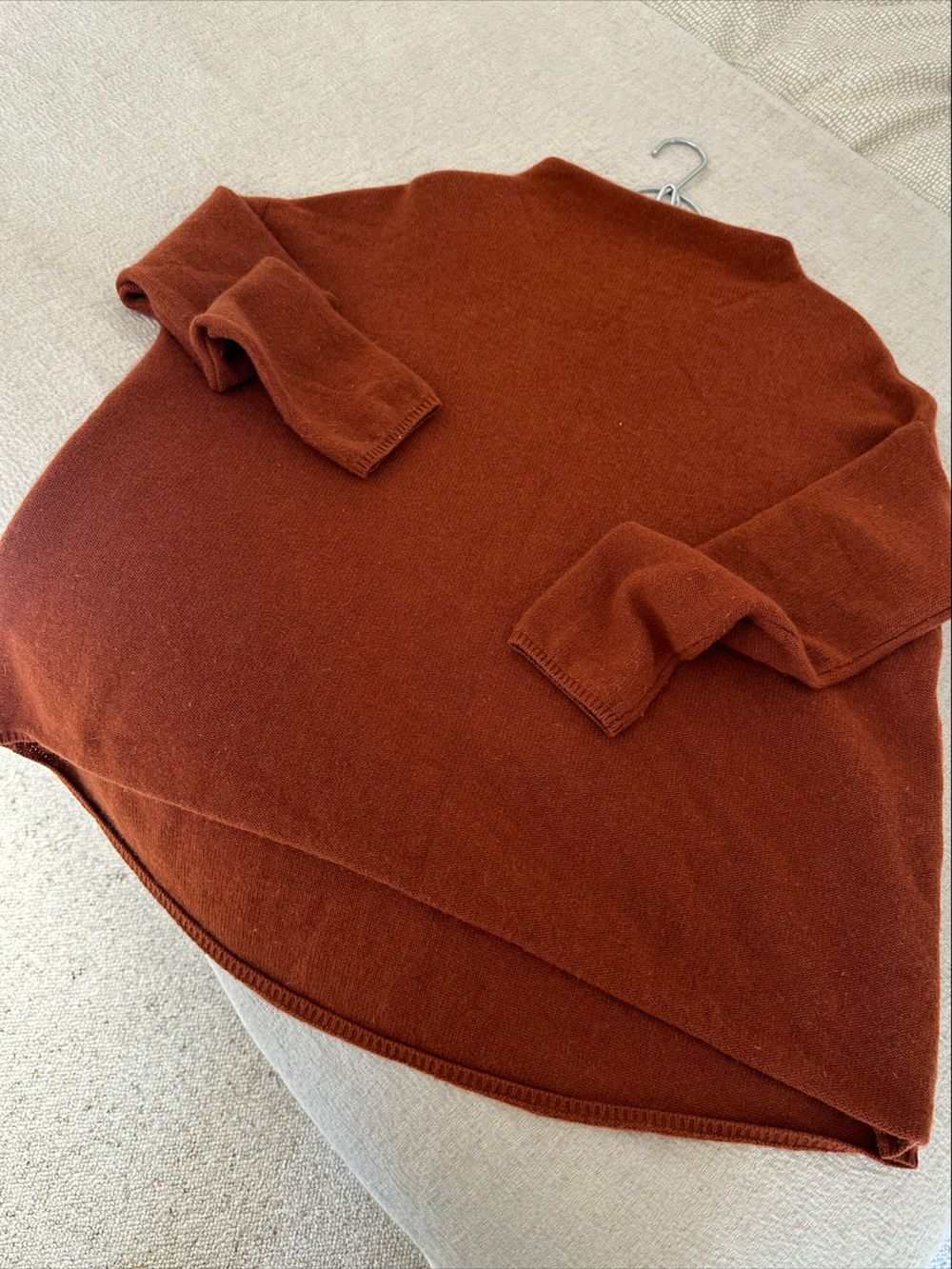Laing Rust Cashmere Jumper
