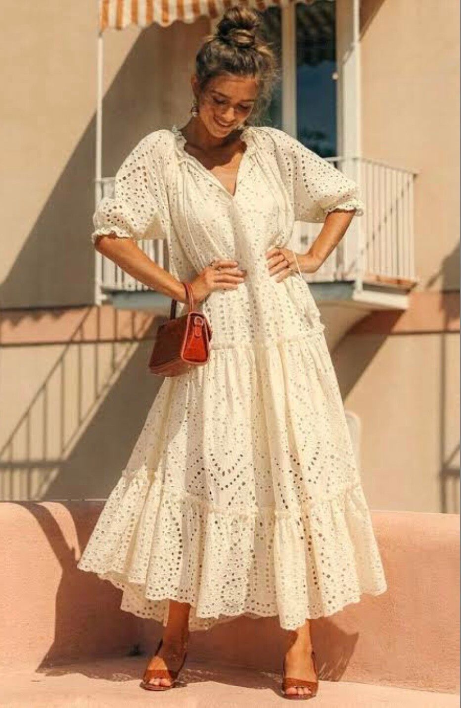 SPELL Fairytale Anglaise Gown size S