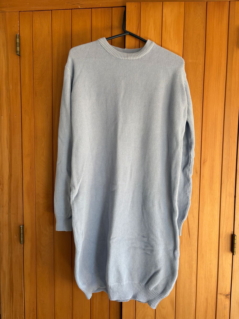 kowtow - Kowtow Long Sleeve Blue Knit Dress on Designer Wardrobe