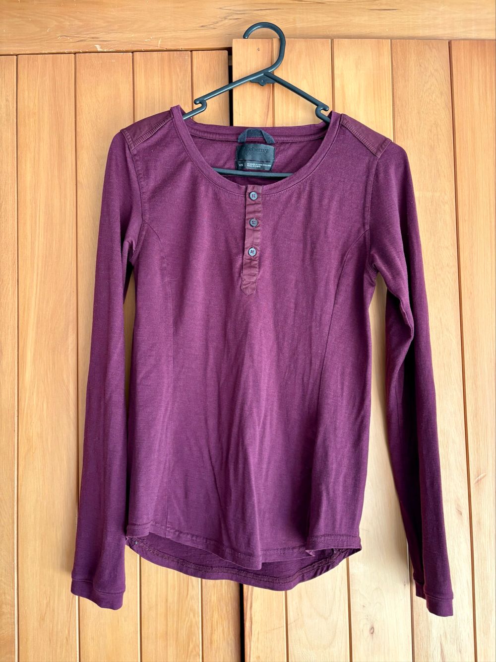 Alchemy Equipment Merino Wool Henley Top