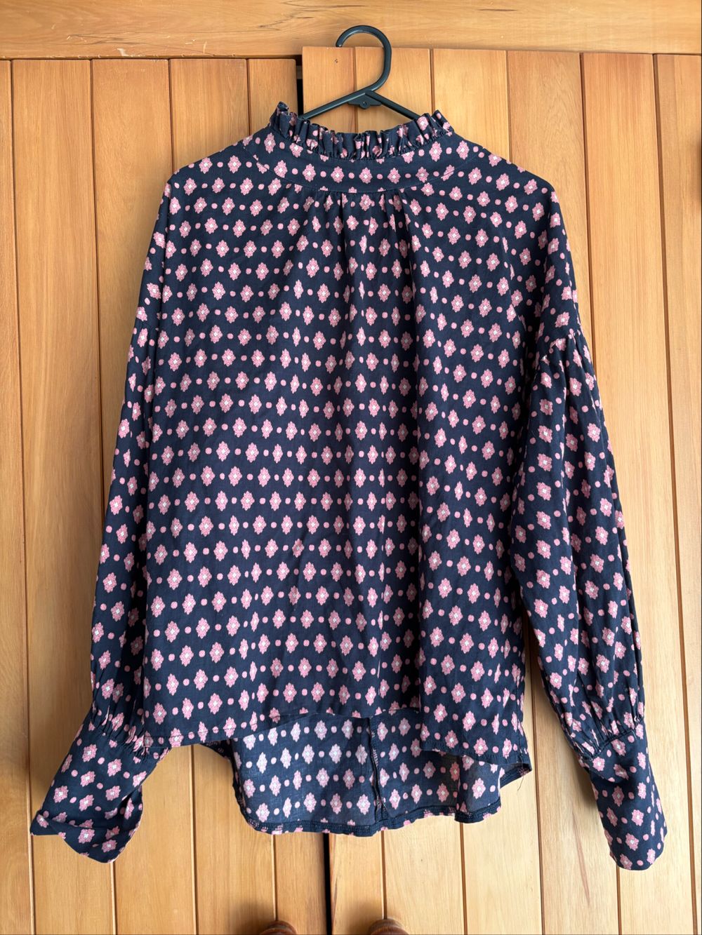 Briarwood Navy Floral Print Blouse