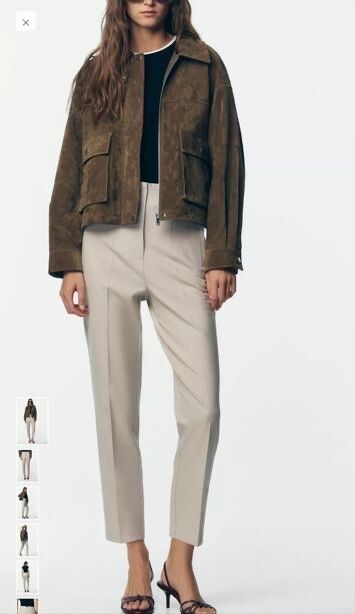 High Waisted Pants - Caramel