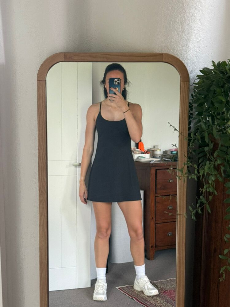 Abercrombie Black Tennis Style Dress