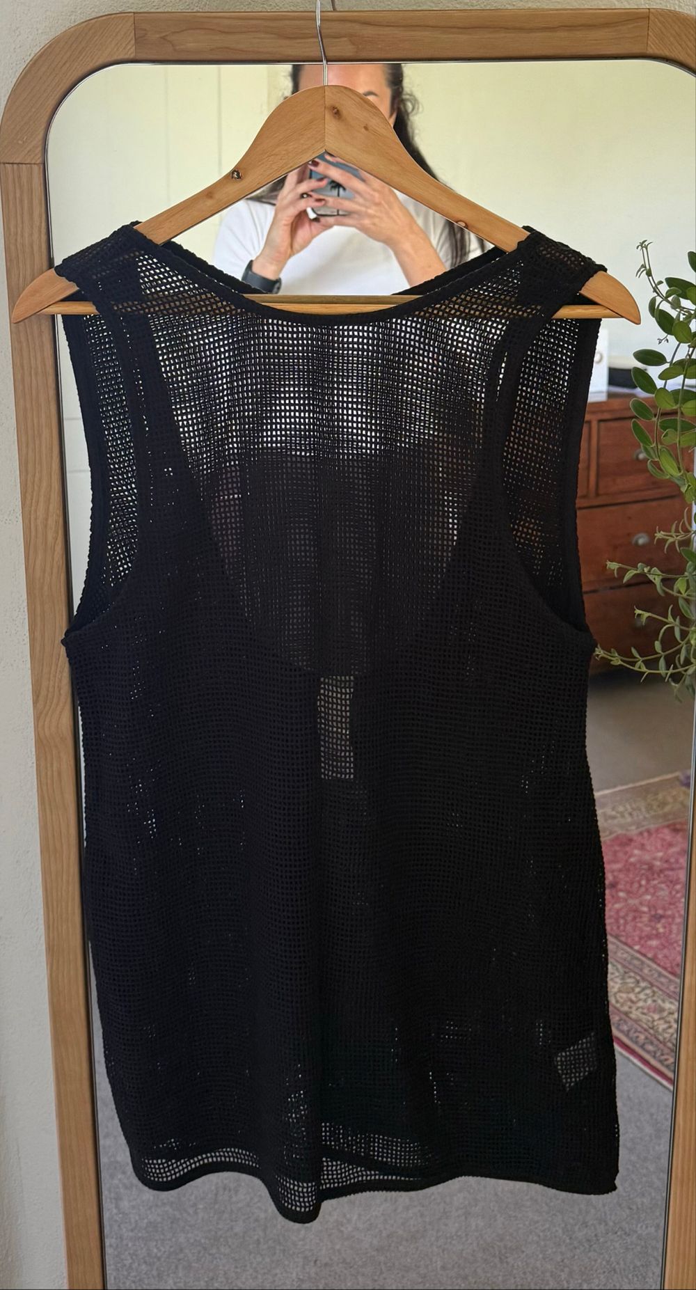 Black Beach Cover Up Dress