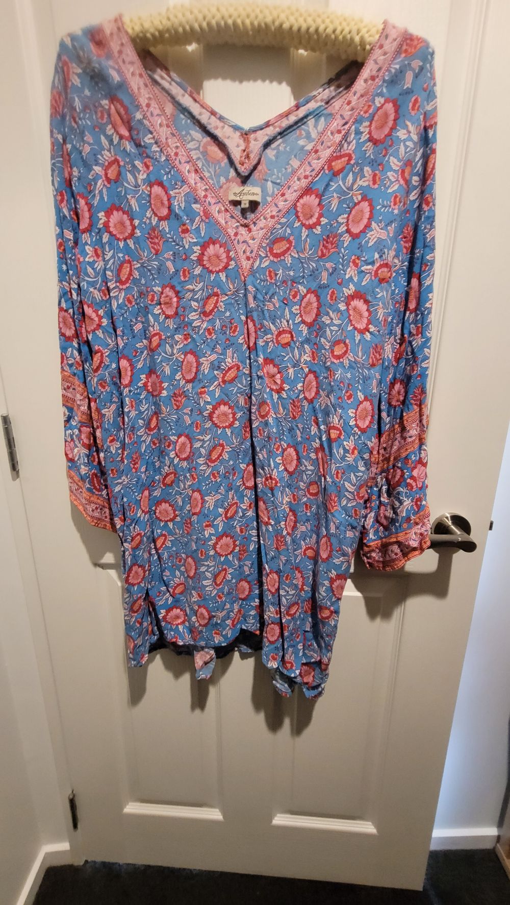 Arnhem Blue Floral T-Shirt