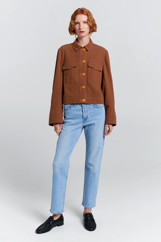 WEDGIE STRAIGHT JEANS FULLY BAKED