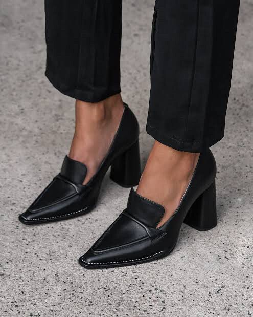 Jo Mercer - Jo Mercer Loafer Heels on Designer Wardrobe