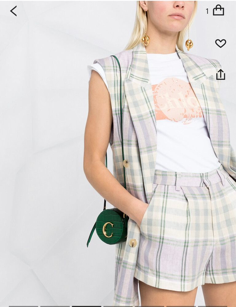 Gorgeous Linen Check Shorts