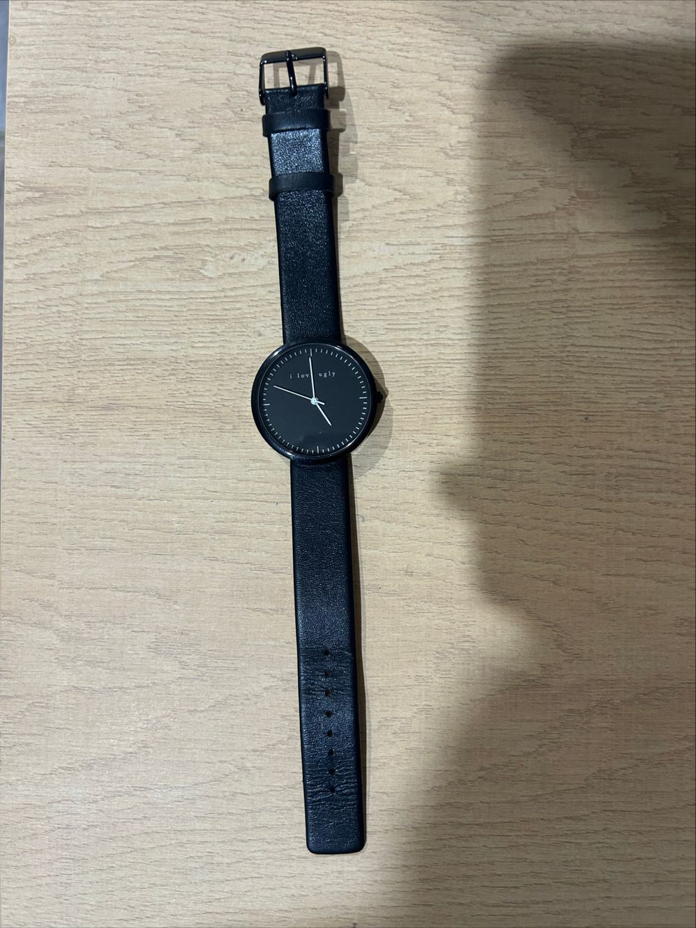 I Love Ugly Black Watch